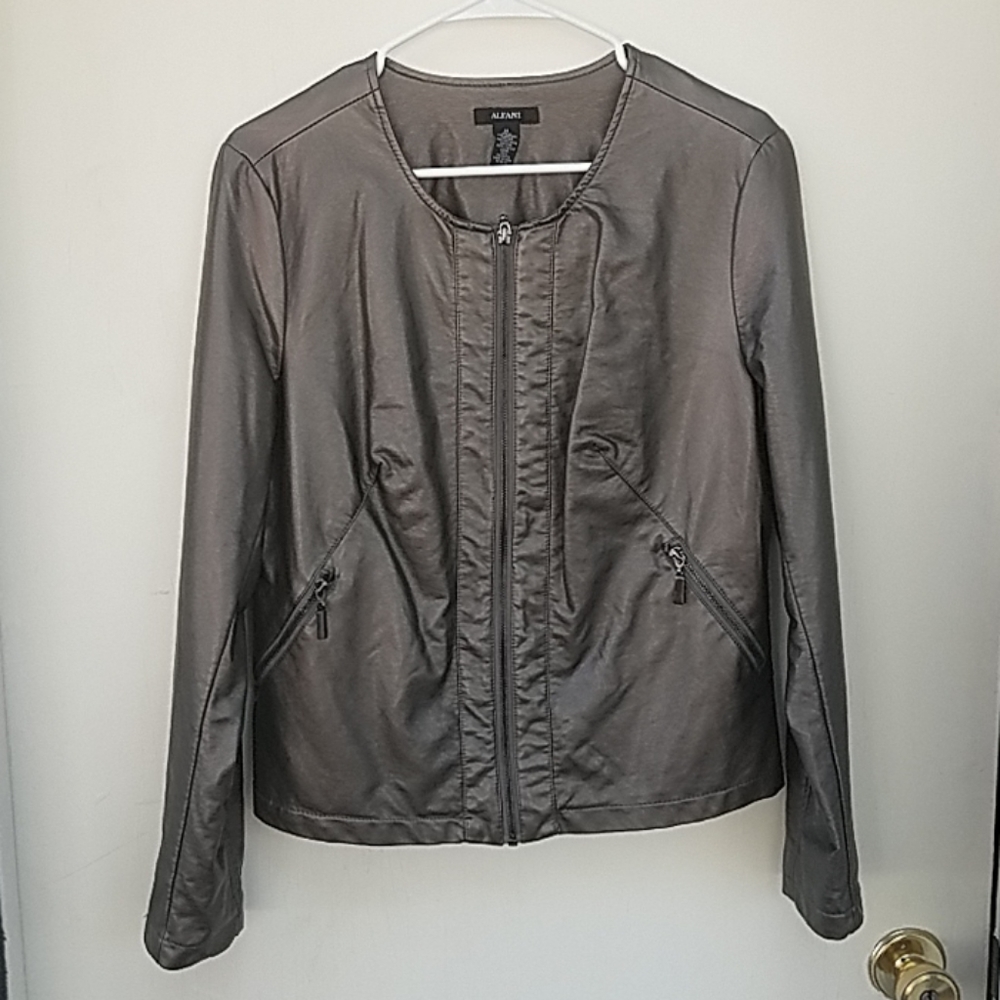 Alfani medium gray jacket